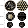 Big Dot of Happiness Roaring 20's - 1920s Art Deco Jazz Party Giant Circle Confetti - Large Confetti 27 Count - 2 of 4
