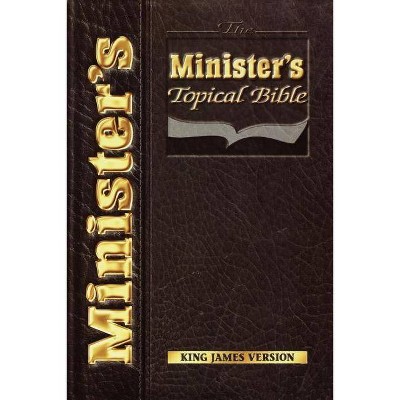 The Minister's Topical Bible - by  Derwin B Stewart (Paperback)