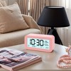 REGALWOVEN Battery Powered Digital Plastic Adjustable Volume Alarm Clock 5.7"L x 2.0"W x 3.3"H 1 Pc - 2 of 4
