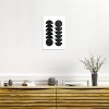 Black Shapes by Whales Way Unframed Wall Canvas - iCanvas - 3 of 3