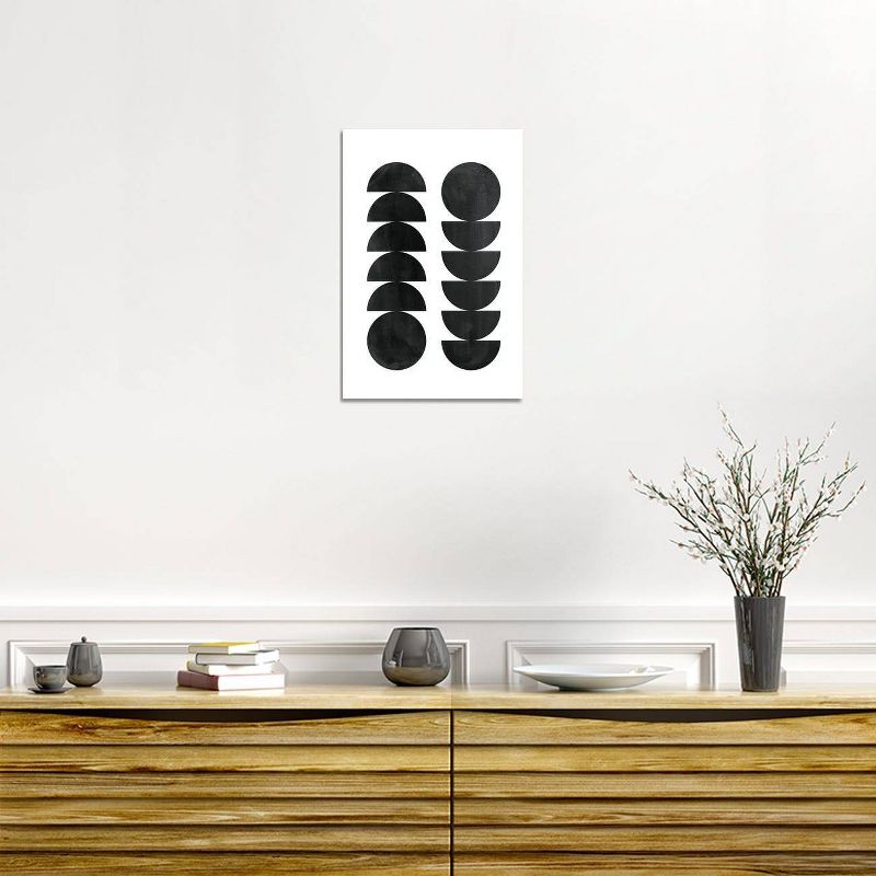  Black Shapes by Whales Way Unframed Wall Canvas - iCanvas, 3 of 4