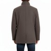 LONDON FOG Men's Wool Blend Car Coat with Bib - Available in many colors - 3 of 4