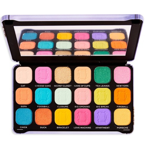 Makeup Revolution X Friends Forever Flawless Eyeshadow Palette We Were On A Break 0 7oz Target