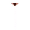 Geometric Rose Gold 13" Pendant Ceiling Lamp - ZM Home - image 2 of 4