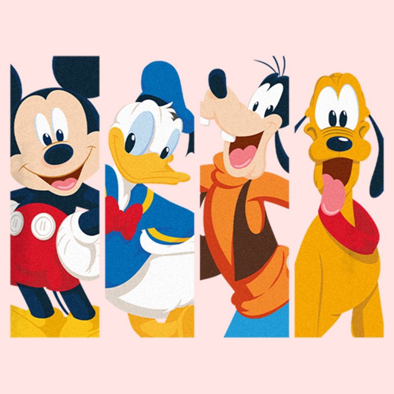Toddler's Mickey & Friends Best Friends Panels T-Shirt, 2 of 4