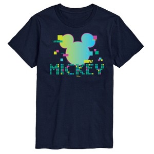 Men's - Disney - 8 Bit Mickey Short Sleeve Graphic T-Shirt - 1 of 4