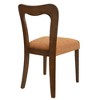 Lyngins Set of 2 Contemporary Upholstered Dining Chairs – Rubberwood Frame (300lb Capacity), Open-Back Design, Modern Minimalist Living Room Chair - 4 of 4