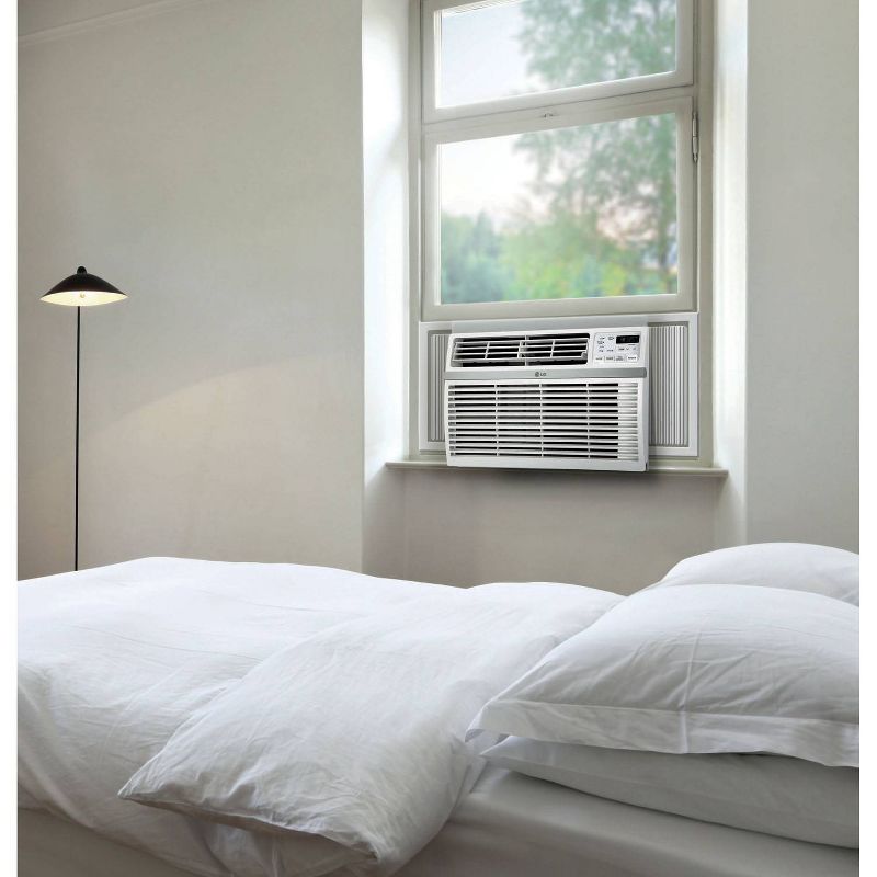 LG Electronics 10,000 BTU 115V Window-Mounted Air Conditioner with Remote Control, 4 of 5
