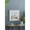 Fisfet 23.6x23.6" Perryman Crystal Mirror Framed Wall Art on Mellow Golden Tint Background - 4 of 4