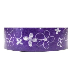 Wrapables Washi Masking Tape, Blue and Purple Group - 1 of 4