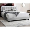 Queen Size Upholstered Platform Bed with Tufted Headboard for Bedroom - 2 of 4