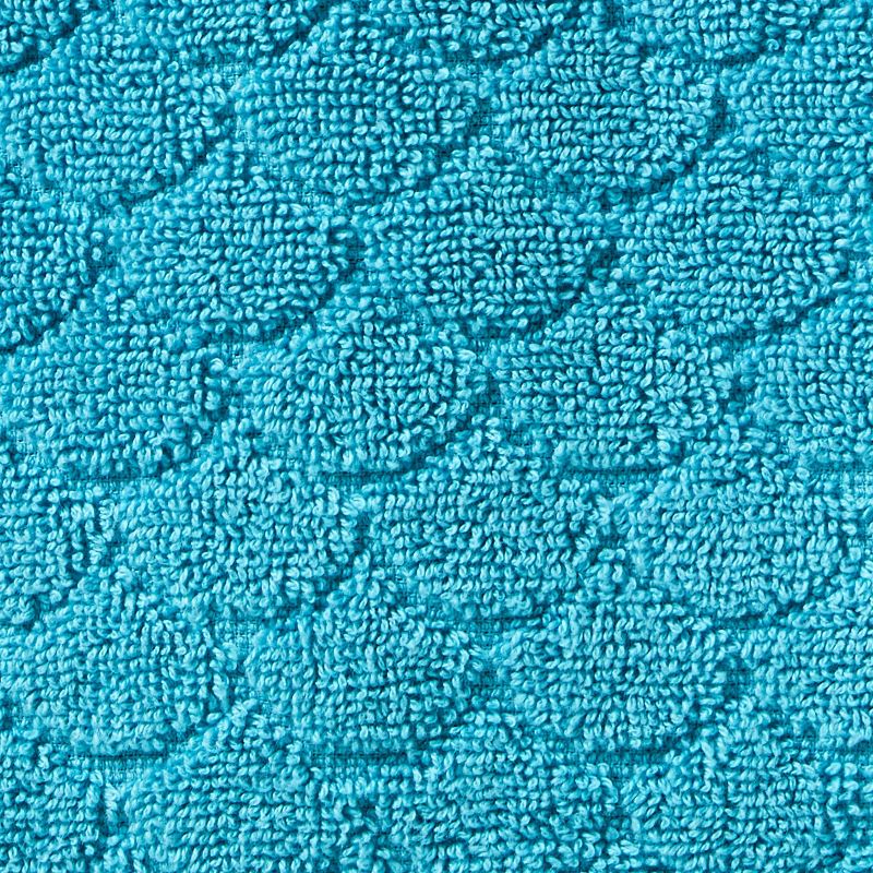2pk Ocean Watercolor Scales Hand Towel Blue - SKL Home, 3 of 6