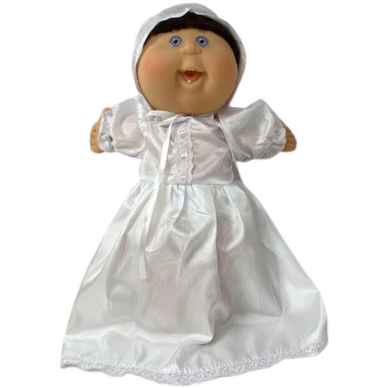 Doll Clothes Superstore Wedding Confirmation Communion Dress Fits Cabbage Patch Kid Dolls, 4 of 5