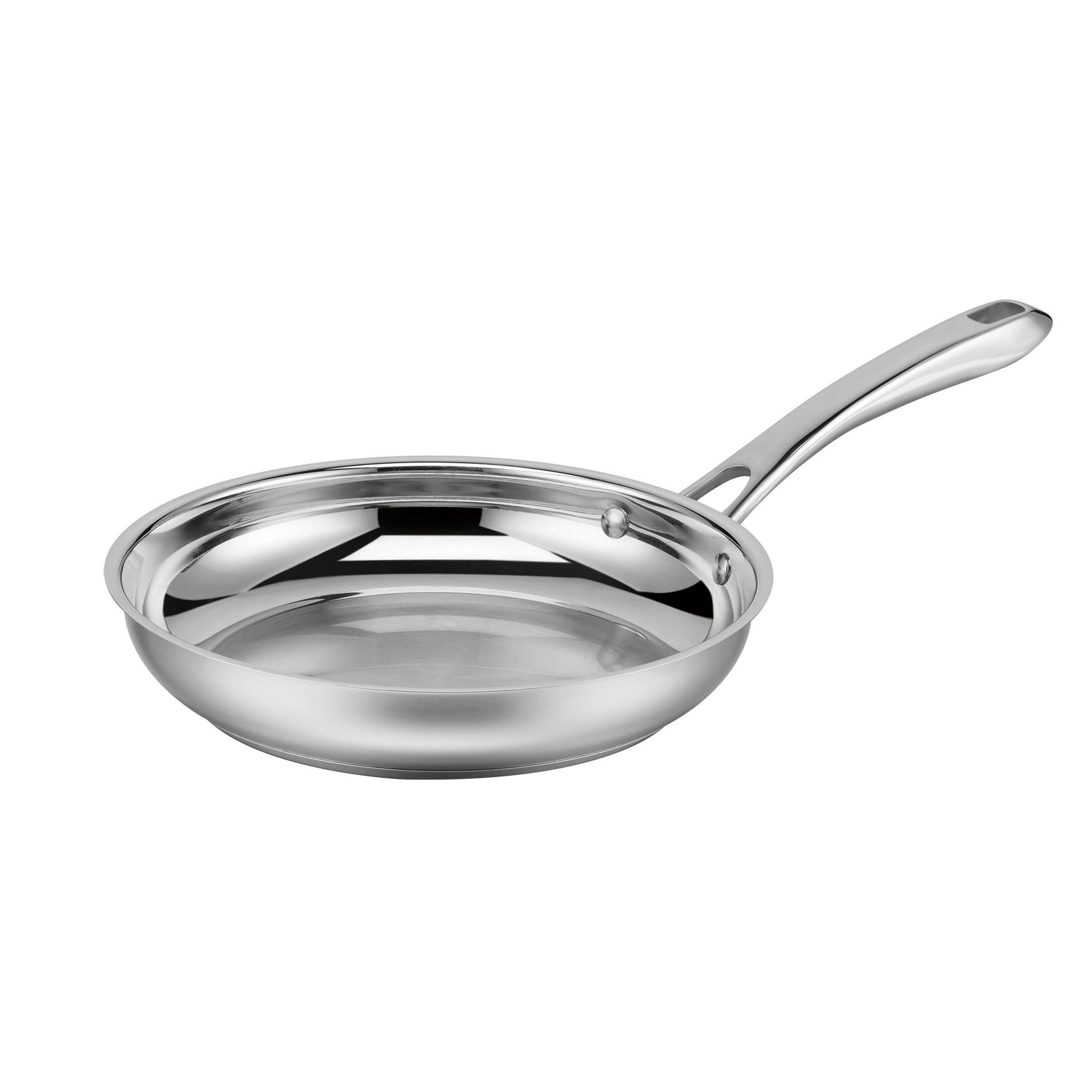 Cuisinart Classic 10" Stainless Steel Skillet - 8322-24: Dishwasher-Safe Fry Pan, Smooth Surface Compatible