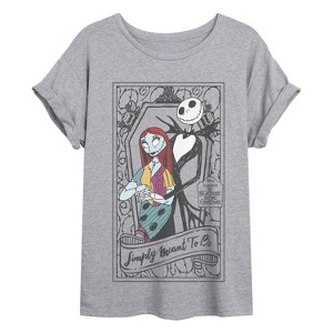 Women's - Disney - Simply Meant To Be Oversized Graphic T-Shirt - 1 of 4
