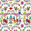 18"x18" Skyline Furniture Square Outdoor Throw Pillow Otomi Multi: Botanical Pattern, Zipper Closure, Polyester Fiber Fill - 4 of 4