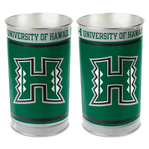 NCAA Hawaii Rainbow Warriors Waste Basket - 1 of 3