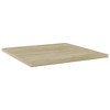 vidaXL Bookshelf Boards 8 pcs Sonoma Oak 15.7 in.x15.7 in.x0.6 in. Engineered Wood - 2 of 4