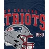 NFL New England Patriots Vintage Arch Block Ultra Soft Blanket - 2 of 2