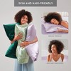 NicBex 4/6/7 PCS Sheet Set,Satin Luxury Bedding Set with 1 Flat Sheet,2 Fitted Sheet,4 Pillowcases,Bed Sheets for Spring,Summer,Autumn - 4 of 4