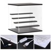Unique Bargains Clear LED Light Dustproof Assembled Display Box for Collectibles - 4 of 4