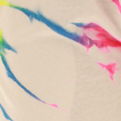 tie dye neon bright rainbow