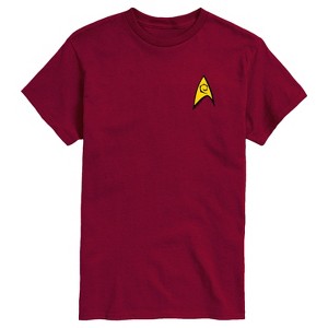 Men's - Star Trek - Engineering Delta Shield Short Sleeve Graphic T-Shirt - 1 of 4