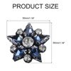 Unique Bargains Sparkling Crystal Star Beaded Patches for Clothing DIY Sewing 6 Pcs - 2 of 4