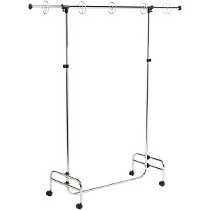 Pacon Adjustable Chart Stand, 48 to 78 x 42 to 77 Inches, Chrome/Black - 1 of 3
