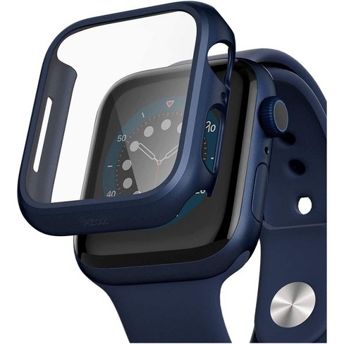 Entronix Apple Watch Series 10, 46mm Case - Built-In Screen Protector, Navy Blue - image 1 of 4