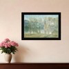 HomeRoots Peaceful Tree Line Black Framed Print Wall Art - 2 of 4