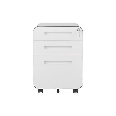 Metal Storage Cabinet with Locking Doors Adjustable Shelf,Folding Filing Storage Cabinet,Locker Cabinet for Home Office,School-The Pop Home