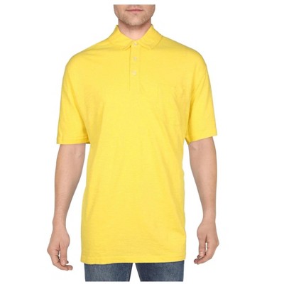 Club Room Mens Slub Polo Shirt