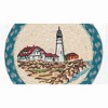Earth Rugs Portland Printed Round Trivet 10"x10" Heat-Resistant Kitchen Accessory - 2 of 3