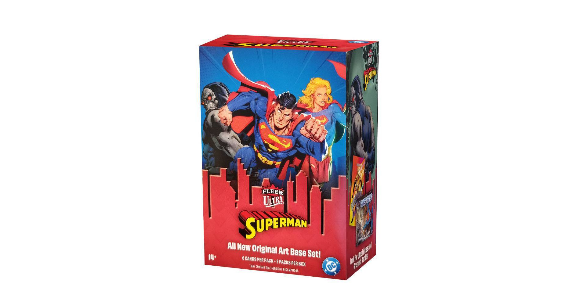 Fleer Ultra Superman Trading Card Blaster Box