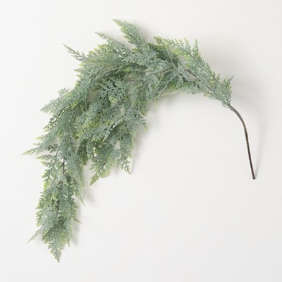 36"H Sullivans Draped Hanging Fern Foliage, Green