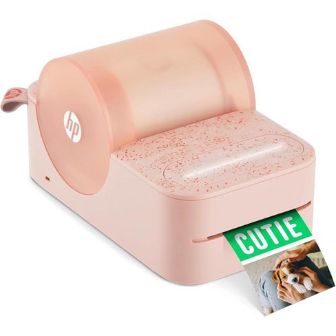 HP Sprocket Panorama Instant Portable Color Label & Photo Printer with  Bluetooth - Pink