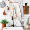 Northlight Stripes and Easter Eggs Kitchen Tea Towels - 26" - Set of 2 - 2 of 4