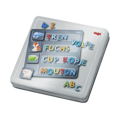 HABA Magnetic Travel Tin Alphabet