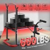 OPPSDECOR 660LBS Adjustable Weight Bench Set, 8 in 1 Full Body Workout Training Bench Press with Squat Rack Leg Extension & Leg Curl for Home Gym - 2 of 4