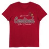 NCAA Louisville Cardinals Girls' Crew Neck T-Shirt - 2 of 3