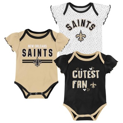 saints baby onesie