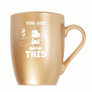 Elanze Designs You Got This 10 ounce New Bone China Coffee Tea Cup Mug, Vegas Gold - 1 of 4