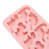 Unique Bargains Candy Moulds 8-Cavity Dinosaur Candy Mould Hand Wash 7.4"x4.92"x0.91" 1 Pc - 4 of 4