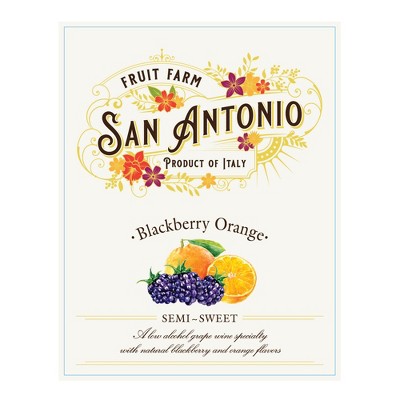 San Antonio Fruit Farm Blackberry Orange - 750ml Bottle