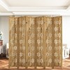 Lirago 68 in. Wood Outdoor Privacy Screens Garden Outdoor Fence 6 pieces Brown - 4 of 4