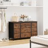 ODK Fabric Dresser with 10 Storage Drawer for Bedroom,55" TV Stand, Sturdy Metal Frame, Wood Tabletop for Guest Room, Closet, Entryway - 2 of 4