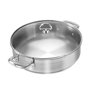 Chantal Induction 21 Sauteuse with Glass Lid, 5 Quart - 1 of 2