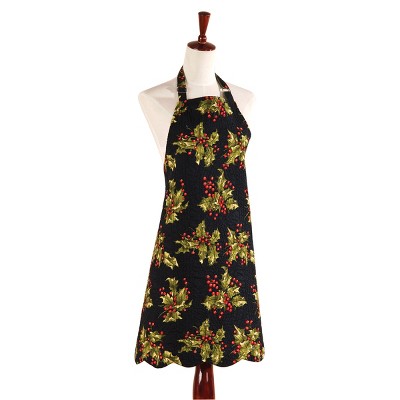 C&F Home Holly Black Apron