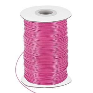 Unique Bargains Waxed Polyester Durable Flexible Beading Cord 1 Roll - 1 of 4